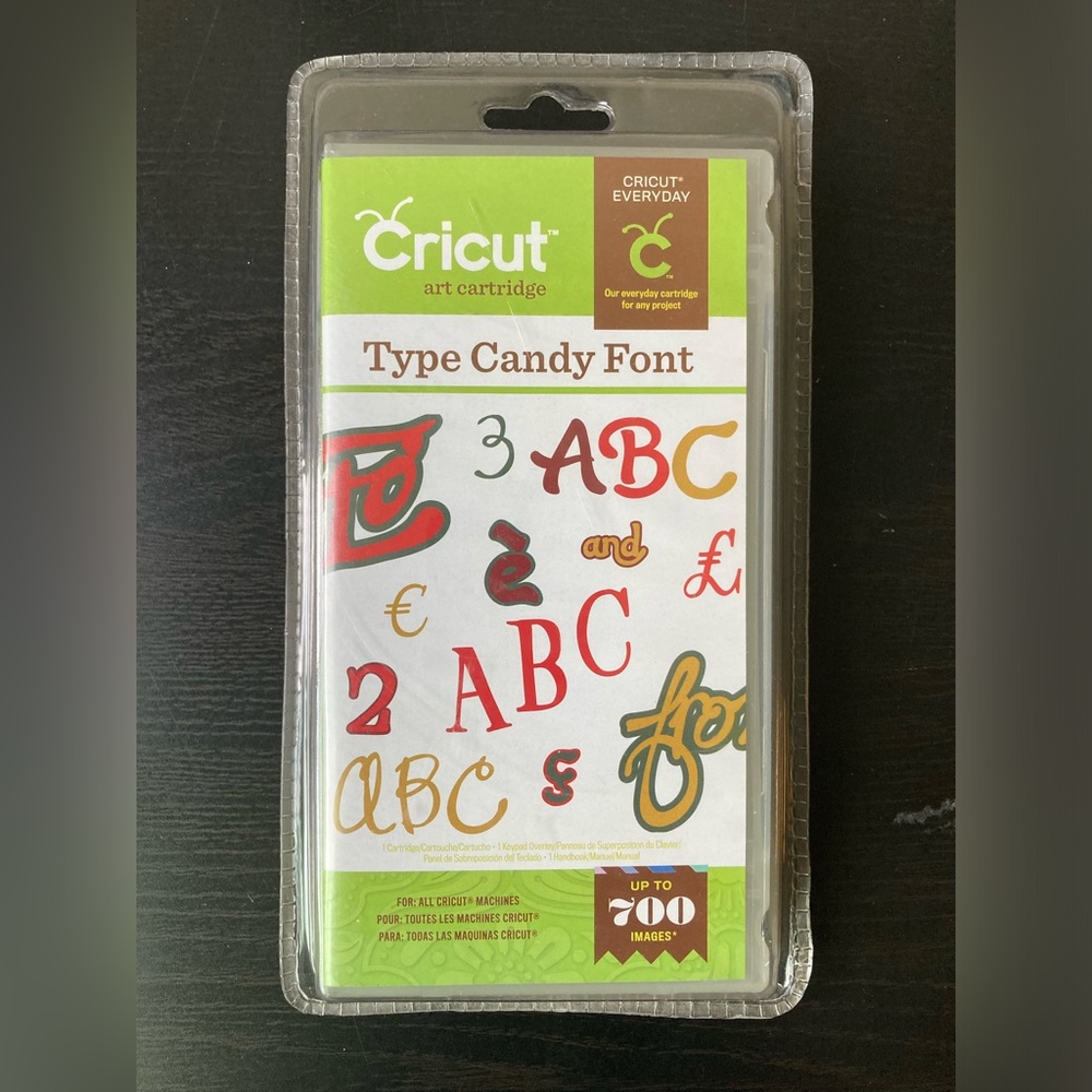 Cricut art fonts , Type Candy Font 700 images